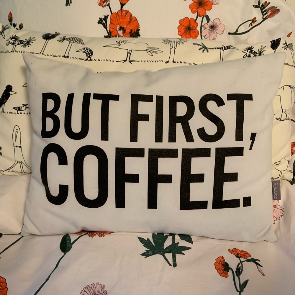 Coffee Throw Pillow
